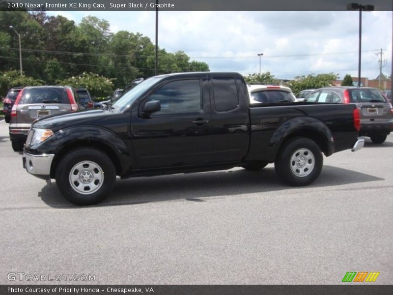 Super Black / Graphite 2010 Nissan Frontier XE King Cab
