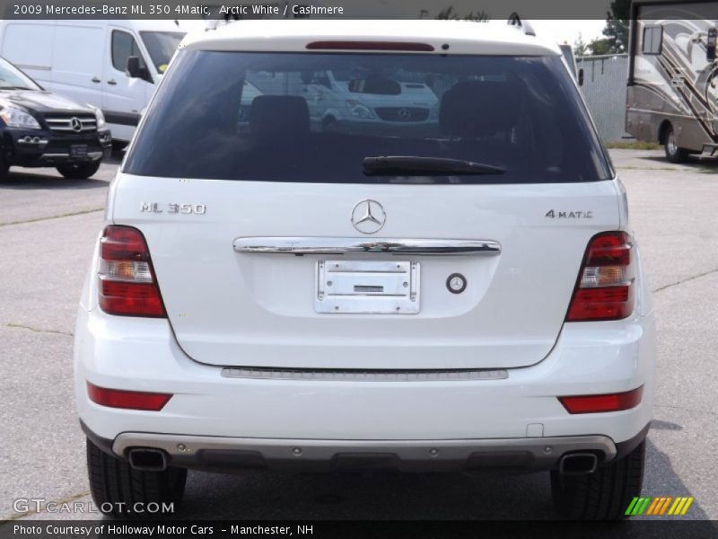 Arctic White / Cashmere 2009 Mercedes-Benz ML 350 4Matic