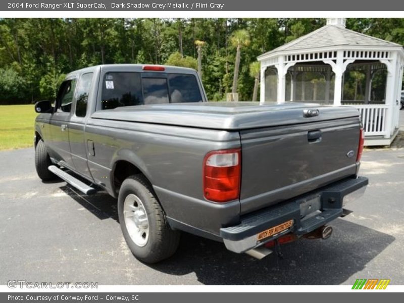 Dark Shadow Grey Metallic / Flint Gray 2004 Ford Ranger XLT SuperCab