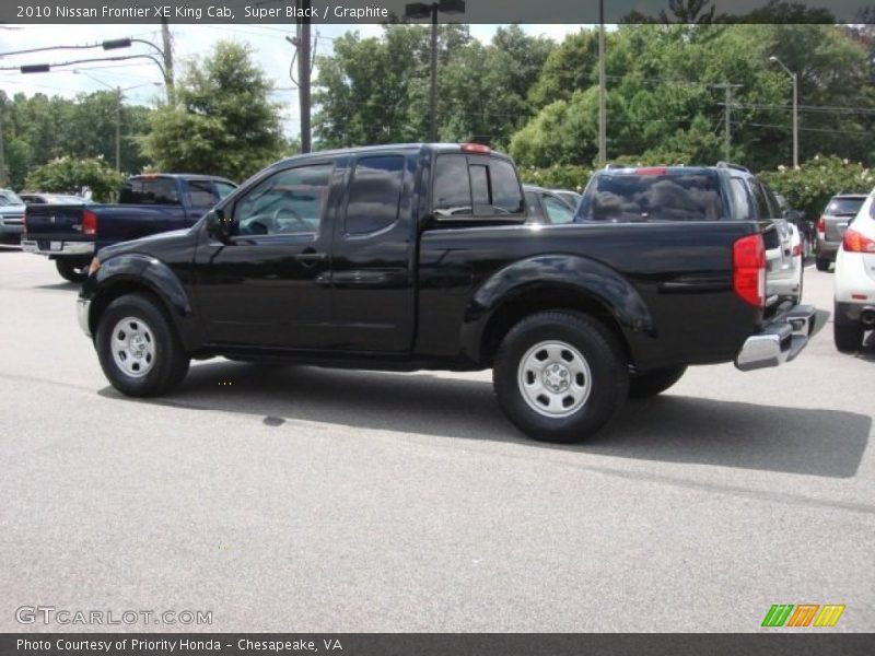 Super Black / Graphite 2010 Nissan Frontier XE King Cab