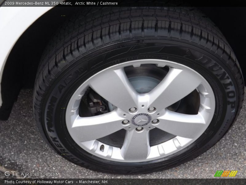 Arctic White / Cashmere 2009 Mercedes-Benz ML 350 4Matic