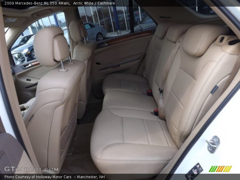 Arctic White / Cashmere 2009 Mercedes-Benz ML 350 4Matic