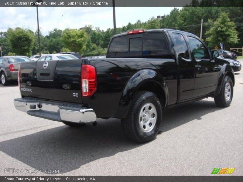 Super Black / Graphite 2010 Nissan Frontier XE King Cab