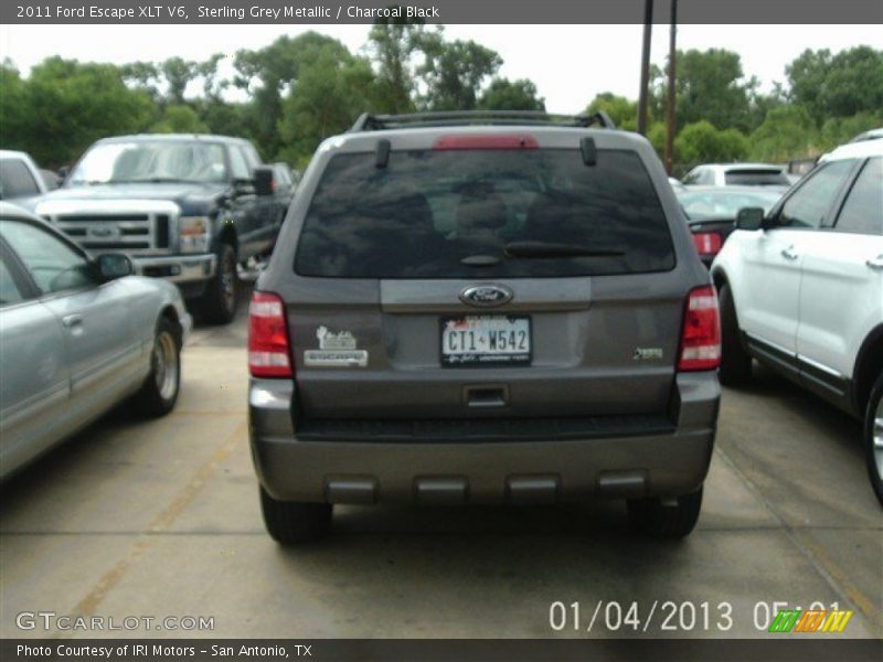Sterling Grey Metallic / Charcoal Black 2011 Ford Escape XLT V6