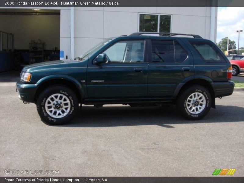 Huntsman Green Metallic / Beige 2000 Honda Passport LX 4x4