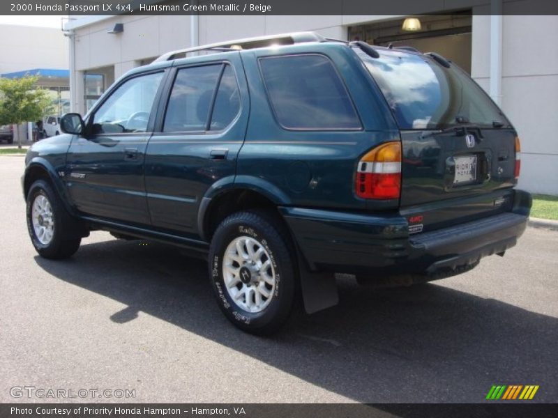 Huntsman Green Metallic / Beige 2000 Honda Passport LX 4x4