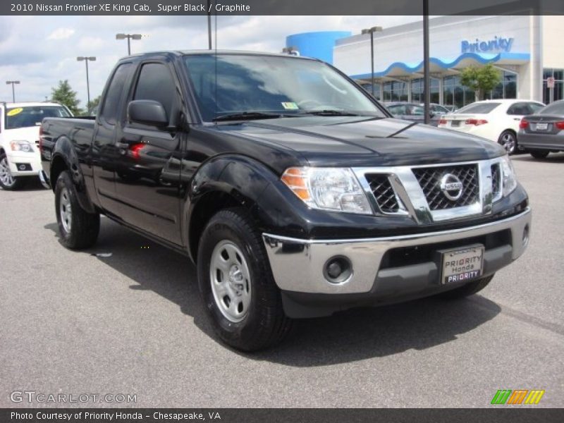 Super Black / Graphite 2010 Nissan Frontier XE King Cab