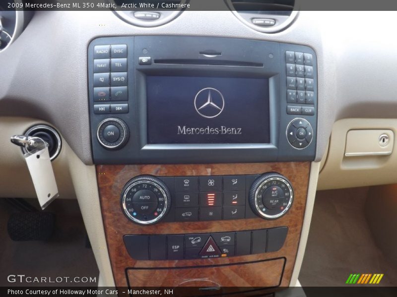 Arctic White / Cashmere 2009 Mercedes-Benz ML 350 4Matic