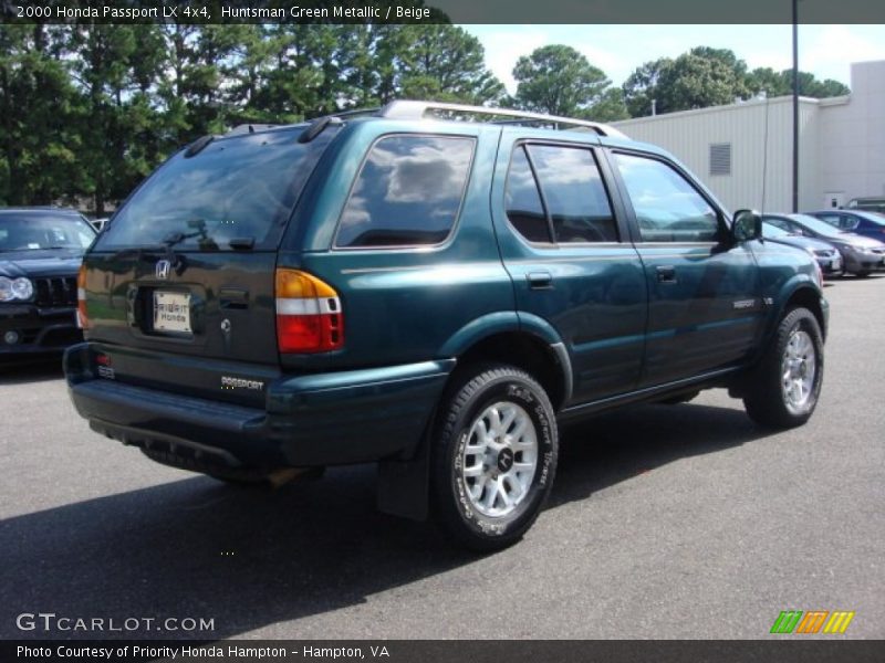 Huntsman Green Metallic / Beige 2000 Honda Passport LX 4x4