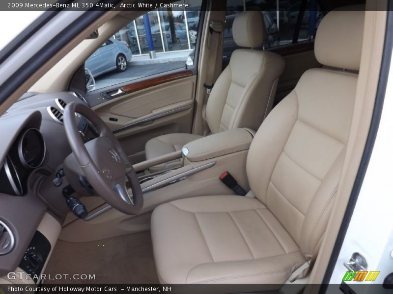Arctic White / Cashmere 2009 Mercedes-Benz ML 350 4Matic