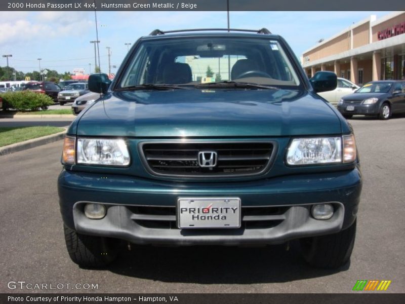 Huntsman Green Metallic / Beige 2000 Honda Passport LX 4x4