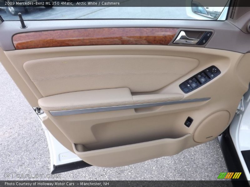 Arctic White / Cashmere 2009 Mercedes-Benz ML 350 4Matic