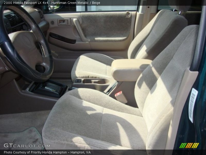 Huntsman Green Metallic / Beige 2000 Honda Passport LX 4x4