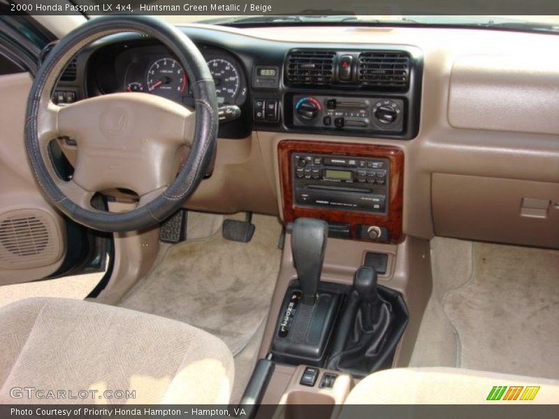 Huntsman Green Metallic / Beige 2000 Honda Passport LX 4x4