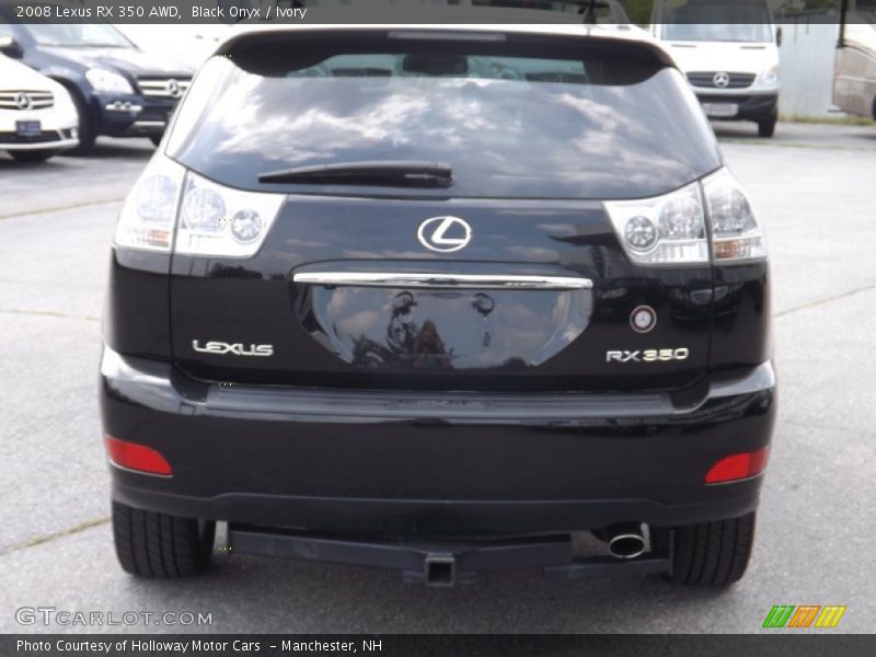 Black Onyx / Ivory 2008 Lexus RX 350 AWD