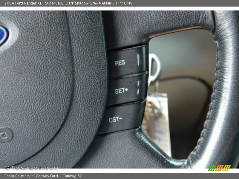 Dark Shadow Grey Metallic / Flint Gray 2004 Ford Ranger XLT SuperCab