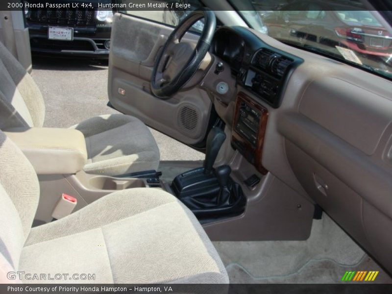 Huntsman Green Metallic / Beige 2000 Honda Passport LX 4x4