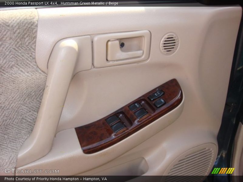 Huntsman Green Metallic / Beige 2000 Honda Passport LX 4x4