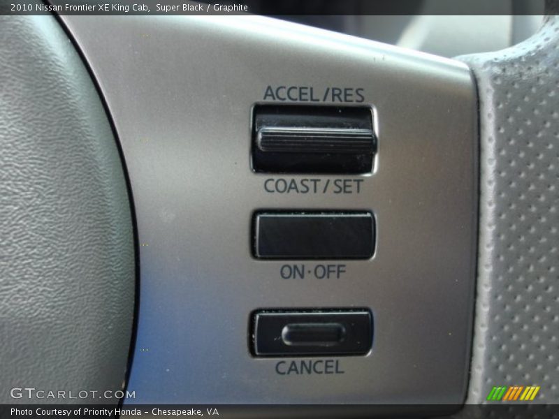 Super Black / Graphite 2010 Nissan Frontier XE King Cab