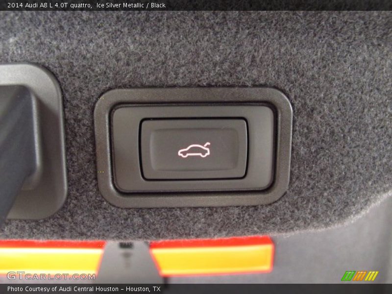 Ice Silver Metallic / Black 2014 Audi A8 L 4.0T quattro