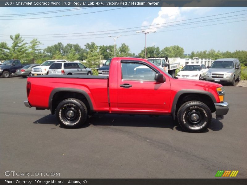  2007 Colorado Work Truck Regular Cab 4x4 Victory Red