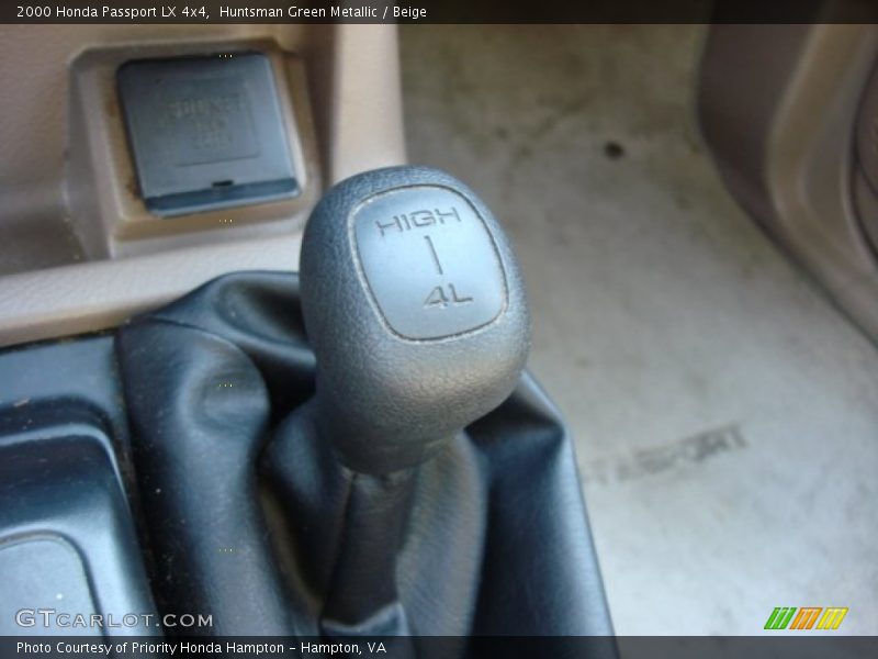 Huntsman Green Metallic / Beige 2000 Honda Passport LX 4x4