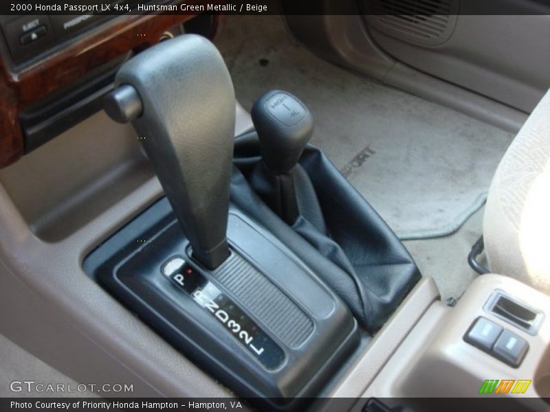 2000 Passport LX 4x4 4 Speed Automatic Shifter