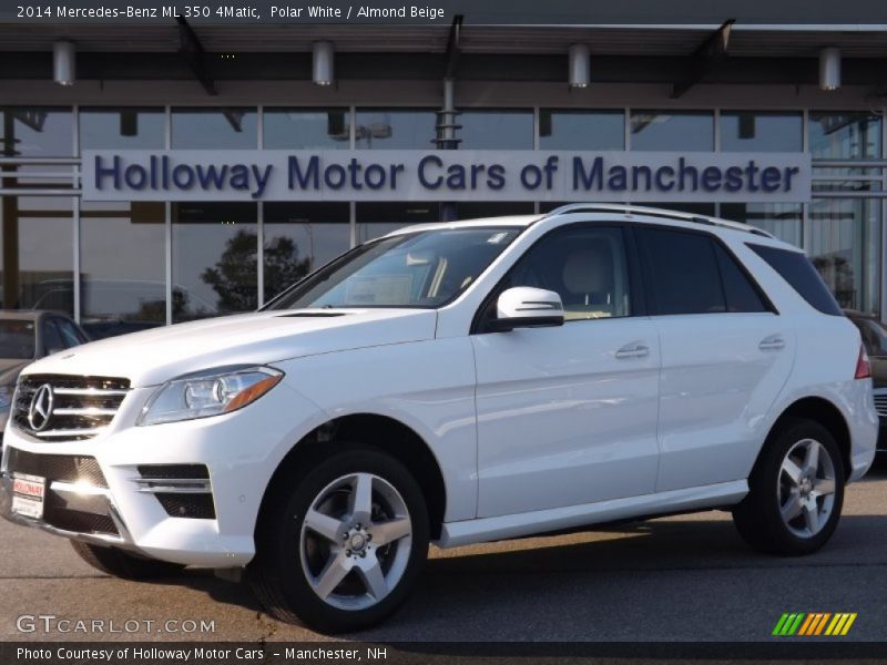 Polar White / Almond Beige 2014 Mercedes-Benz ML 350 4Matic