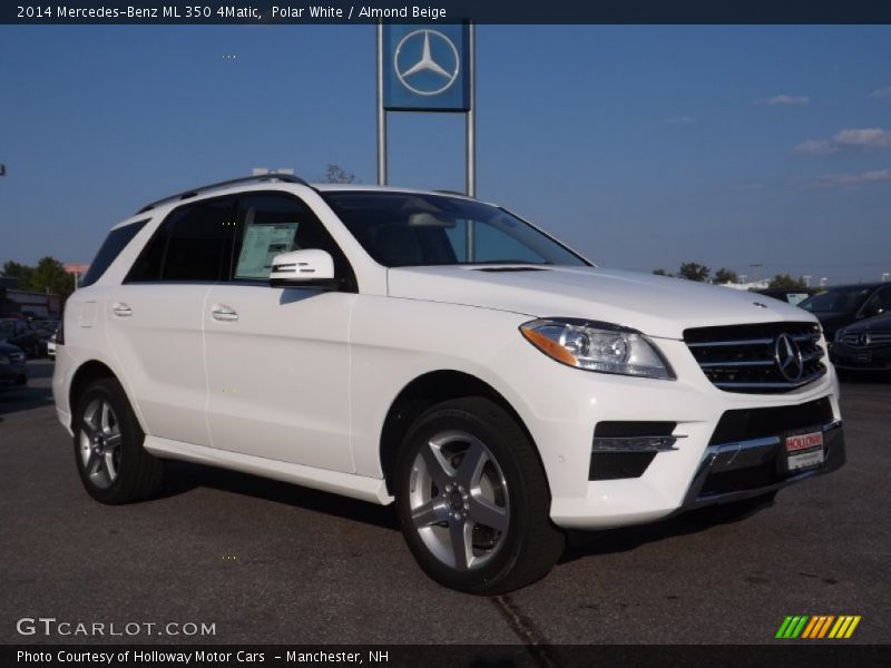 Polar White / Almond Beige 2014 Mercedes-Benz ML 350 4Matic