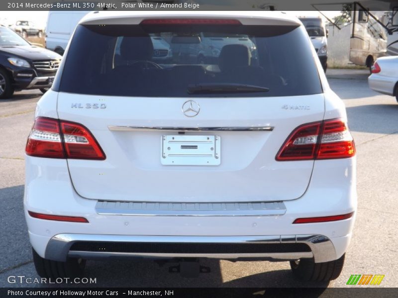 Polar White / Almond Beige 2014 Mercedes-Benz ML 350 4Matic