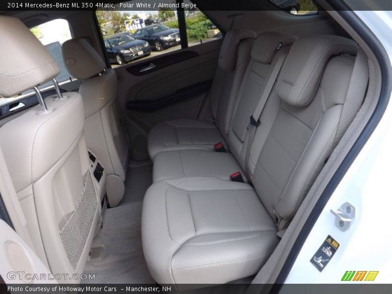 Polar White / Almond Beige 2014 Mercedes-Benz ML 350 4Matic