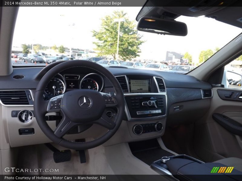 Polar White / Almond Beige 2014 Mercedes-Benz ML 350 4Matic