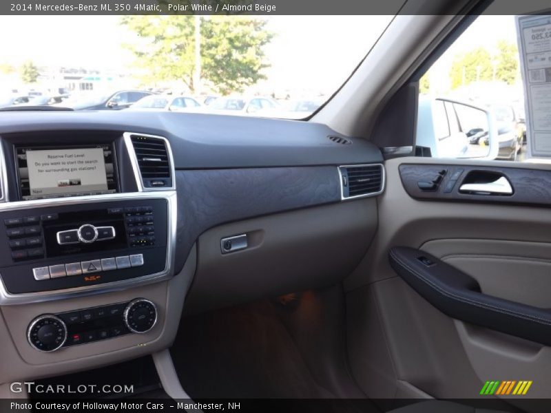 Polar White / Almond Beige 2014 Mercedes-Benz ML 350 4Matic
