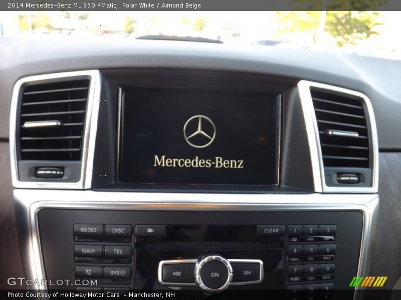 Polar White / Almond Beige 2014 Mercedes-Benz ML 350 4Matic