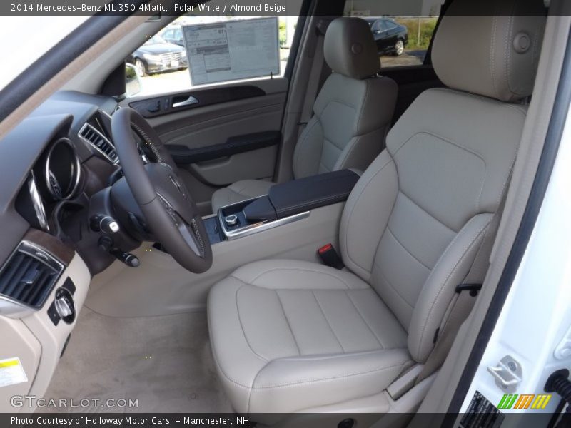Polar White / Almond Beige 2014 Mercedes-Benz ML 350 4Matic