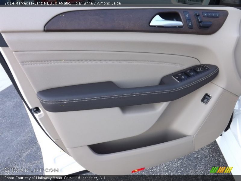 Polar White / Almond Beige 2014 Mercedes-Benz ML 350 4Matic