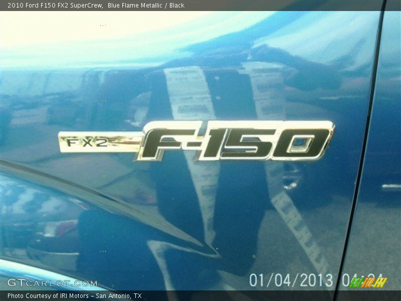 Blue Flame Metallic / Black 2010 Ford F150 FX2 SuperCrew