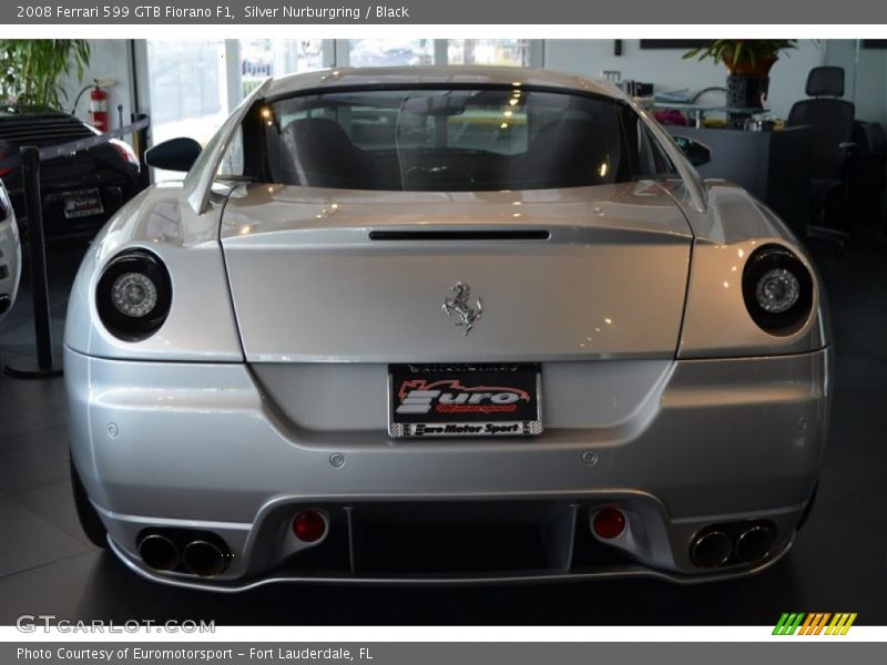 Silver Nurburgring / Black 2008 Ferrari 599 GTB Fiorano F1