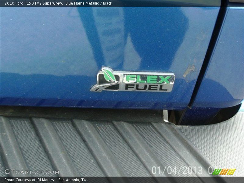 Blue Flame Metallic / Black 2010 Ford F150 FX2 SuperCrew