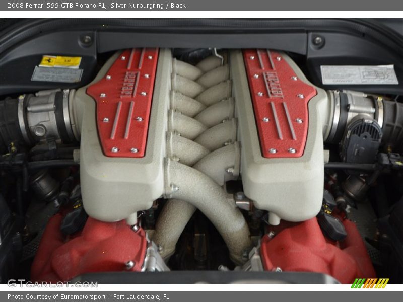  2008 599 GTB Fiorano F1 Engine - 6.0 Liter DOHC 48-Valve VVT V12