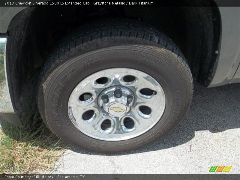 Graystone Metallic / Dark Titanium 2013 Chevrolet Silverado 1500 LS Extended Cab