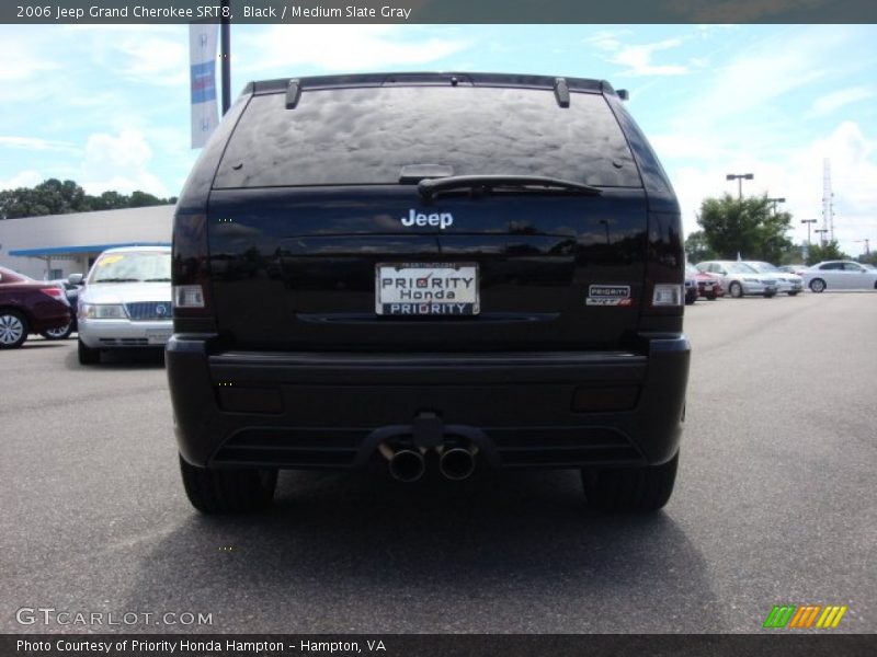 Black / Medium Slate Gray 2006 Jeep Grand Cherokee SRT8