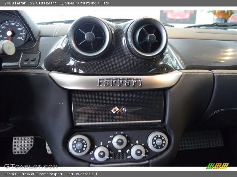 Controls of 2008 599 GTB Fiorano F1