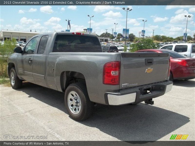 Graystone Metallic / Dark Titanium 2013 Chevrolet Silverado 1500 LS Extended Cab