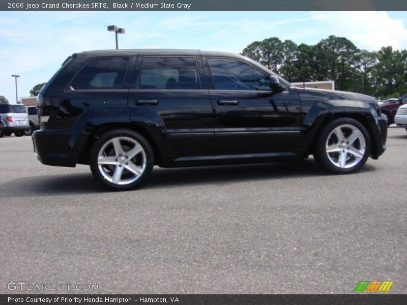 Black / Medium Slate Gray 2006 Jeep Grand Cherokee SRT8