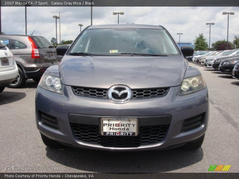 Galaxy Gray Mica / Black 2007 Mazda CX-7 Sport