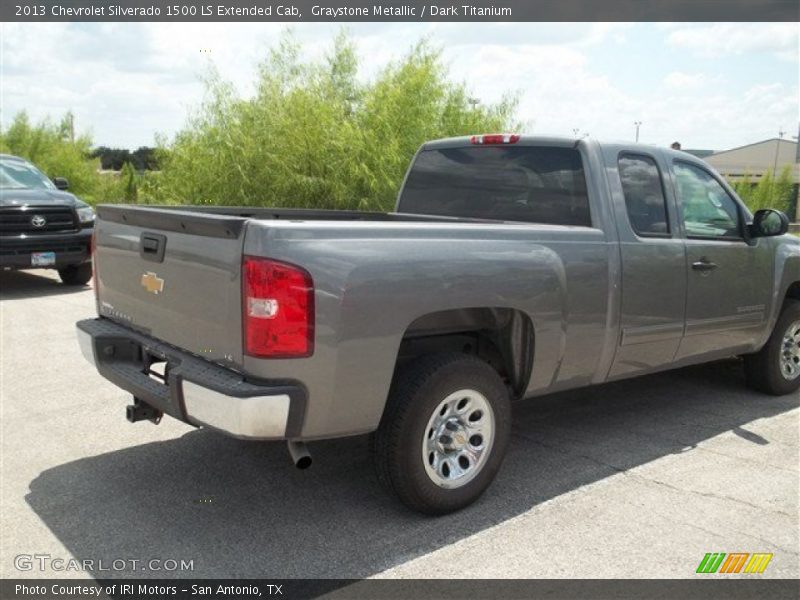 Graystone Metallic / Dark Titanium 2013 Chevrolet Silverado 1500 LS Extended Cab