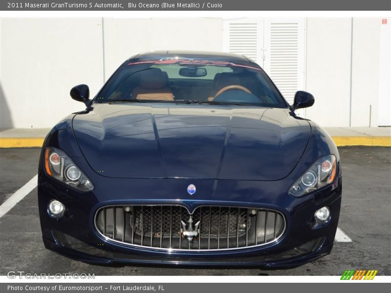 Blu Oceano (Blue Metallic) / Cuoio 2011 Maserati GranTurismo S Automatic