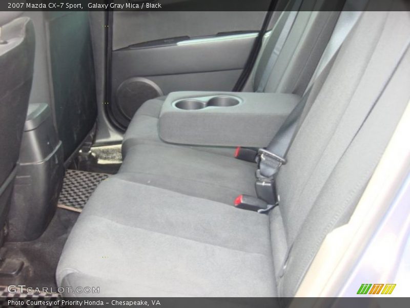 Galaxy Gray Mica / Black 2007 Mazda CX-7 Sport
