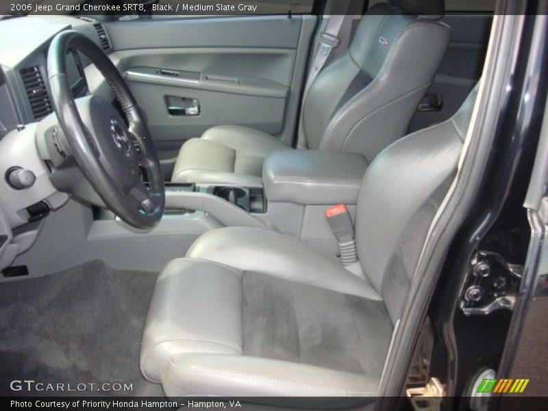 Black / Medium Slate Gray 2006 Jeep Grand Cherokee SRT8